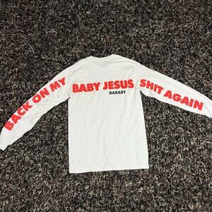 DABABY Back on My Baby Jesus Sh*t Again Tee T Shirt Mens Sz L New